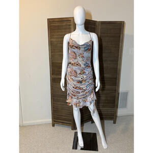 Ruched Angel Plus-Size Dress